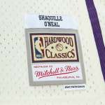Men's Los Angeles Lakers Shaquille O'Neal Cream Chainstitch Swingman Jersey