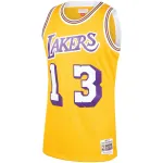 Men's Los Angeles Lakers Wilt Chamberlain Gold 1971/72 Hardwood Classics Swingman Jersey