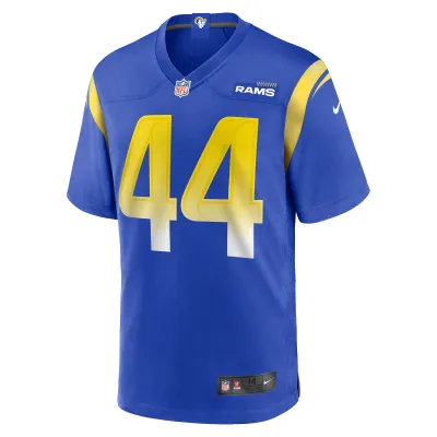 Men's Los Angeles Rams Ahkello Witherspoon  Royal Game Jersey 02