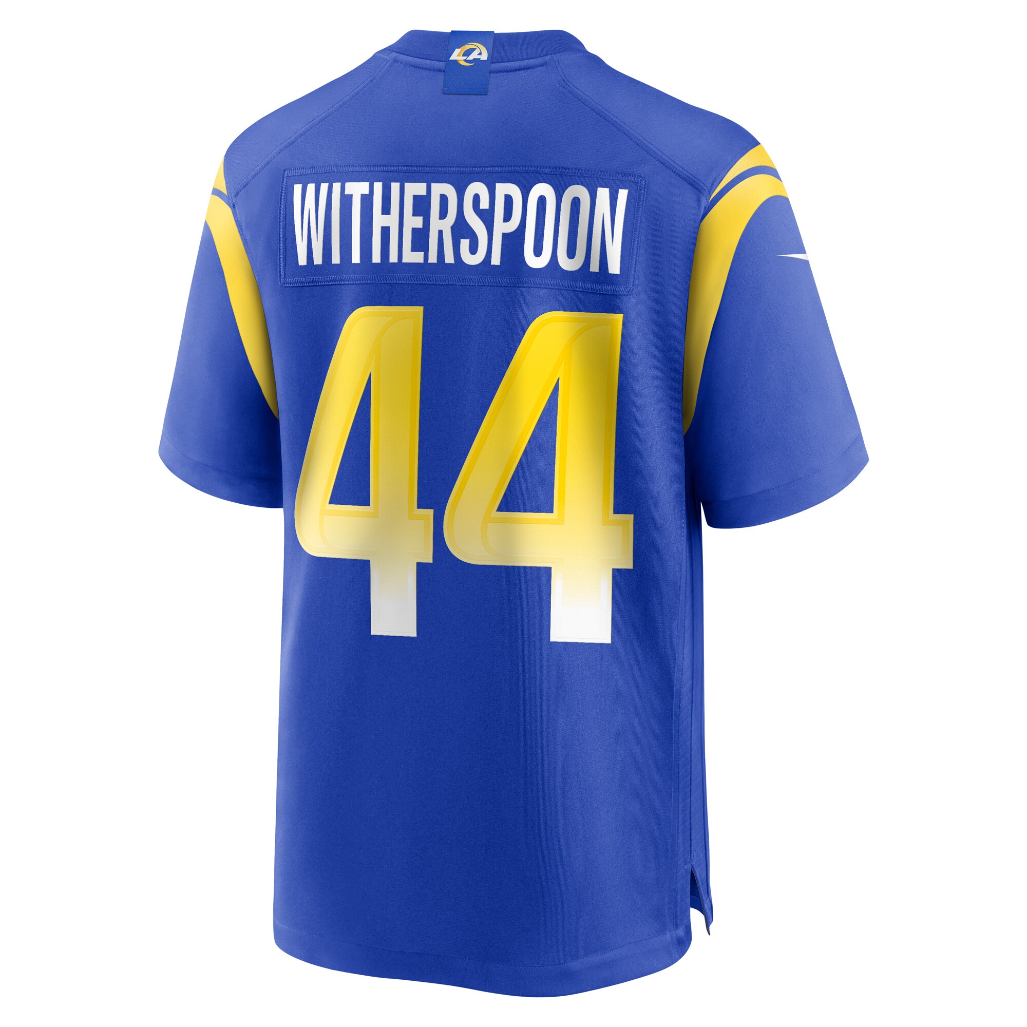 Men's Los Angeles Rams Ahkello Witherspoon  Royal Game Jersey