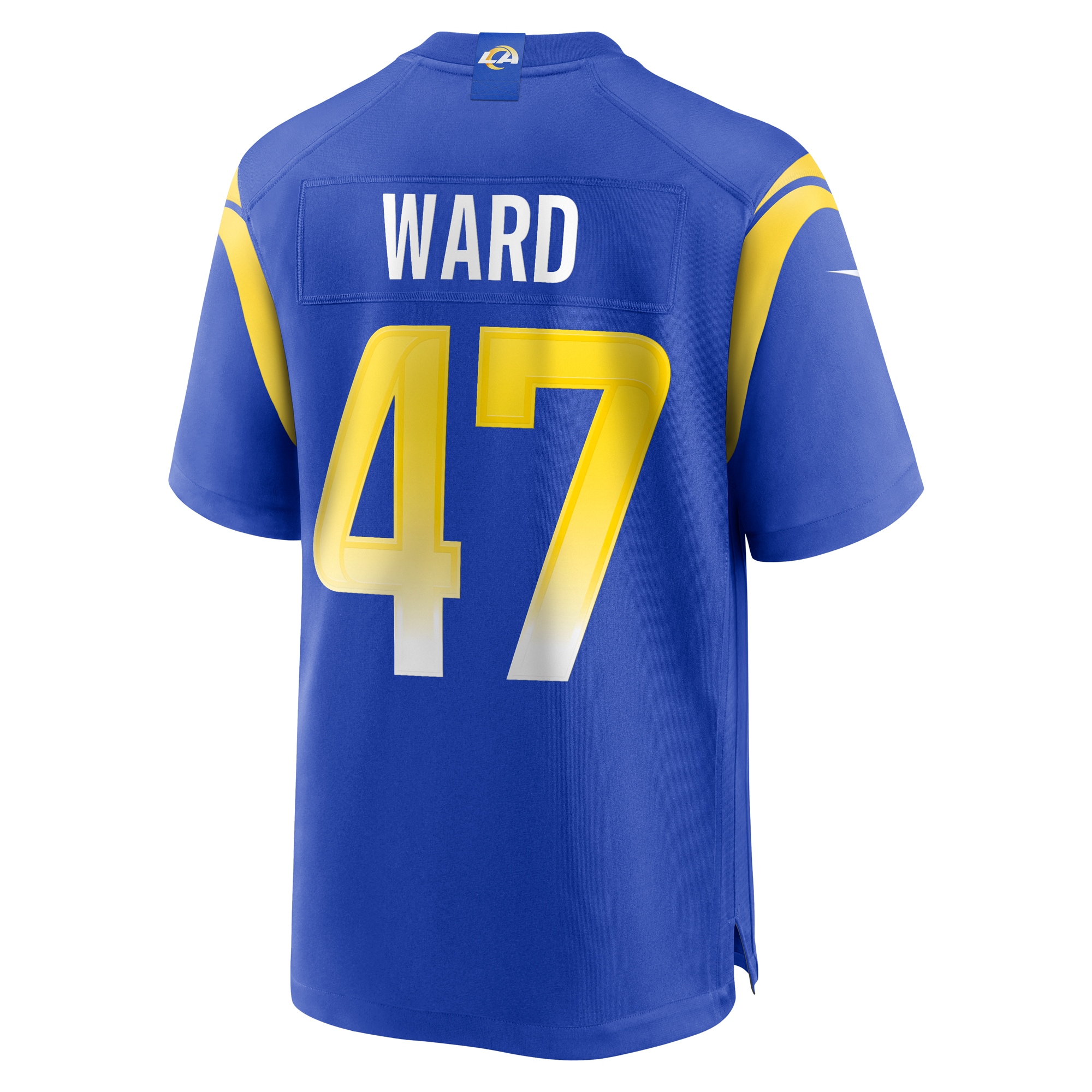 Men's Los Angeles Rams Alex Ward Royal Home Game Jersey