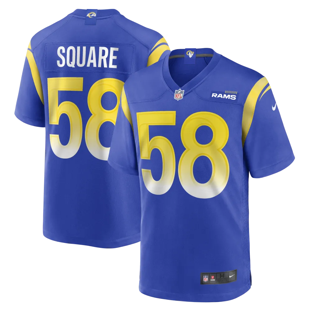 Men's Los Angeles Rams DeAndre Square Royal Game Jersey