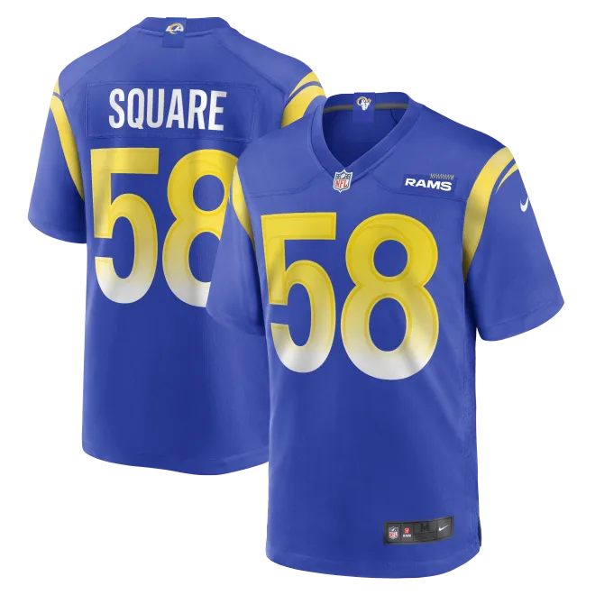 Men's Los Angeles Rams DeAndre Square Royal Game Jersey