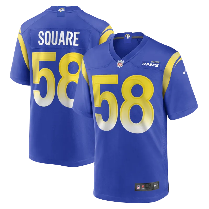 Men's Los Angeles Rams DeAndre Square Royal Game Jersey
