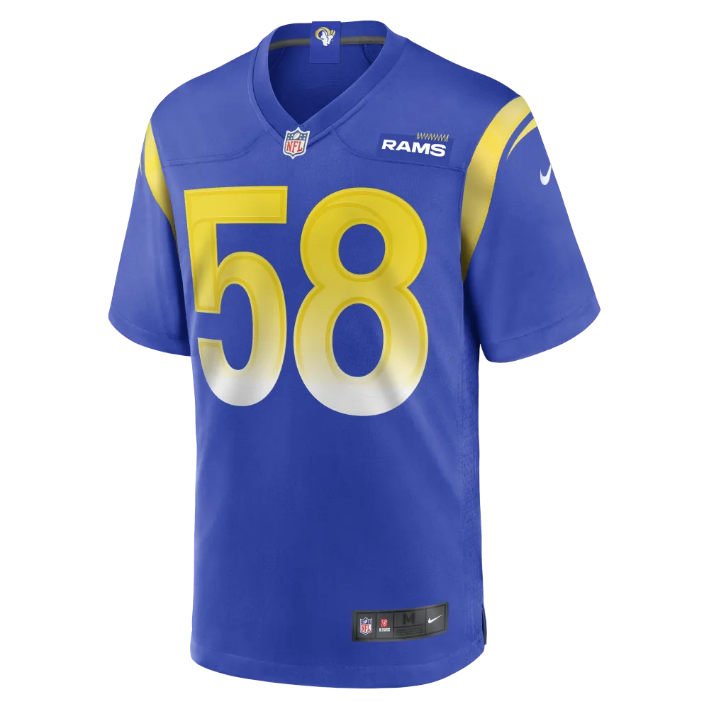 Men's Los Angeles Rams DeAndre Square Royal Game Jersey