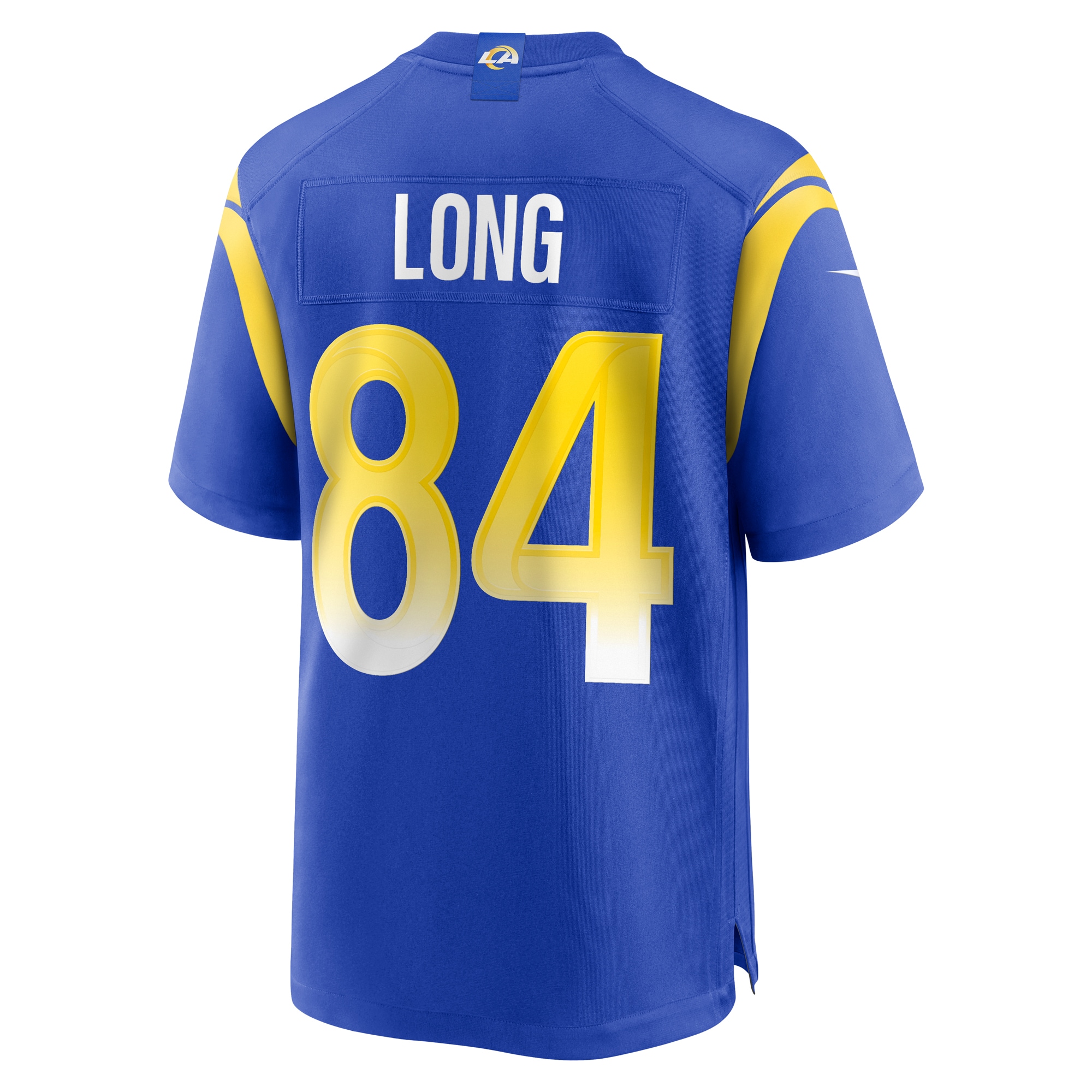 Men's Los Angeles Rams Hunter Long Royal Home Game Jersey