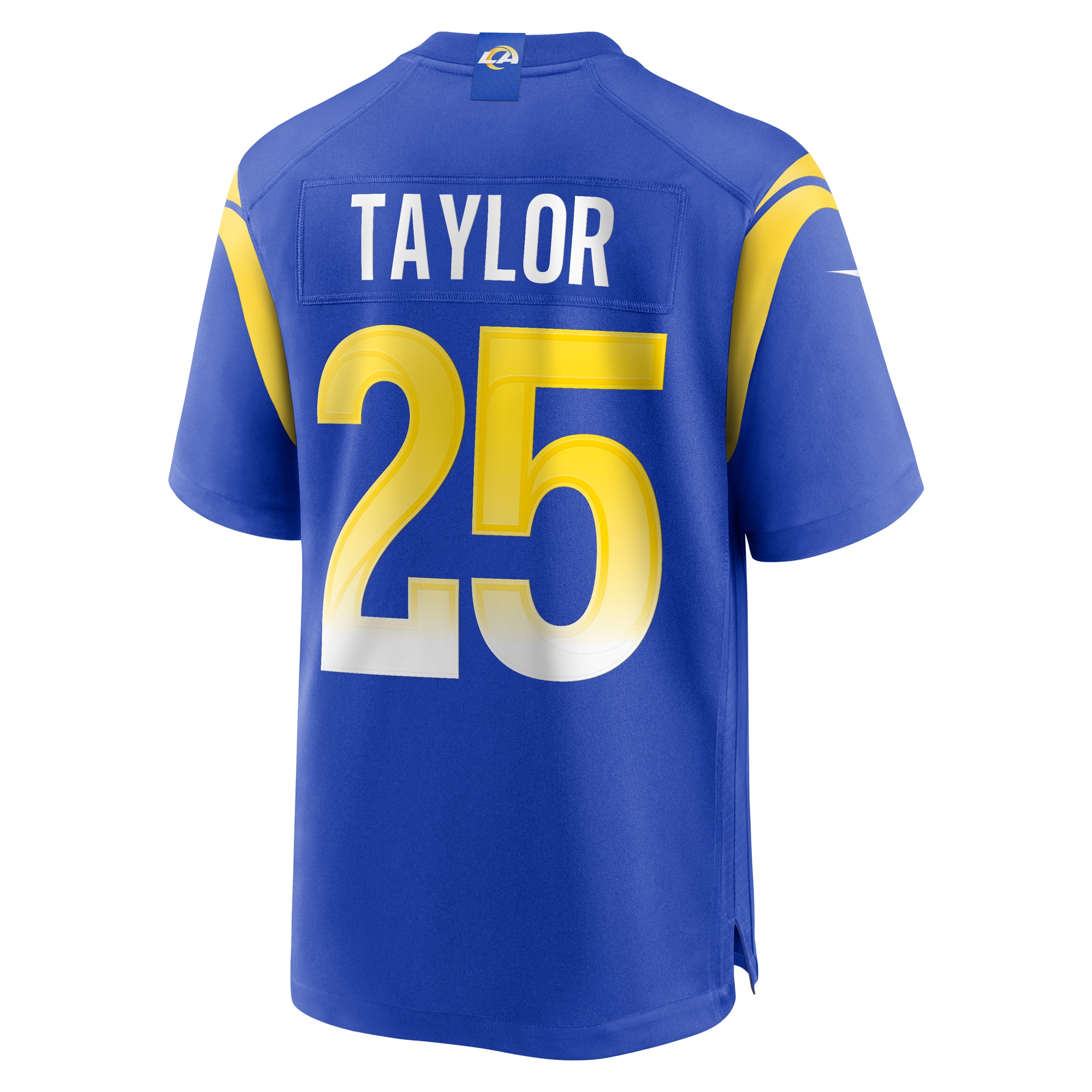Men's Los Angeles Rams Jason Taylor  Royal Team Game Jersey