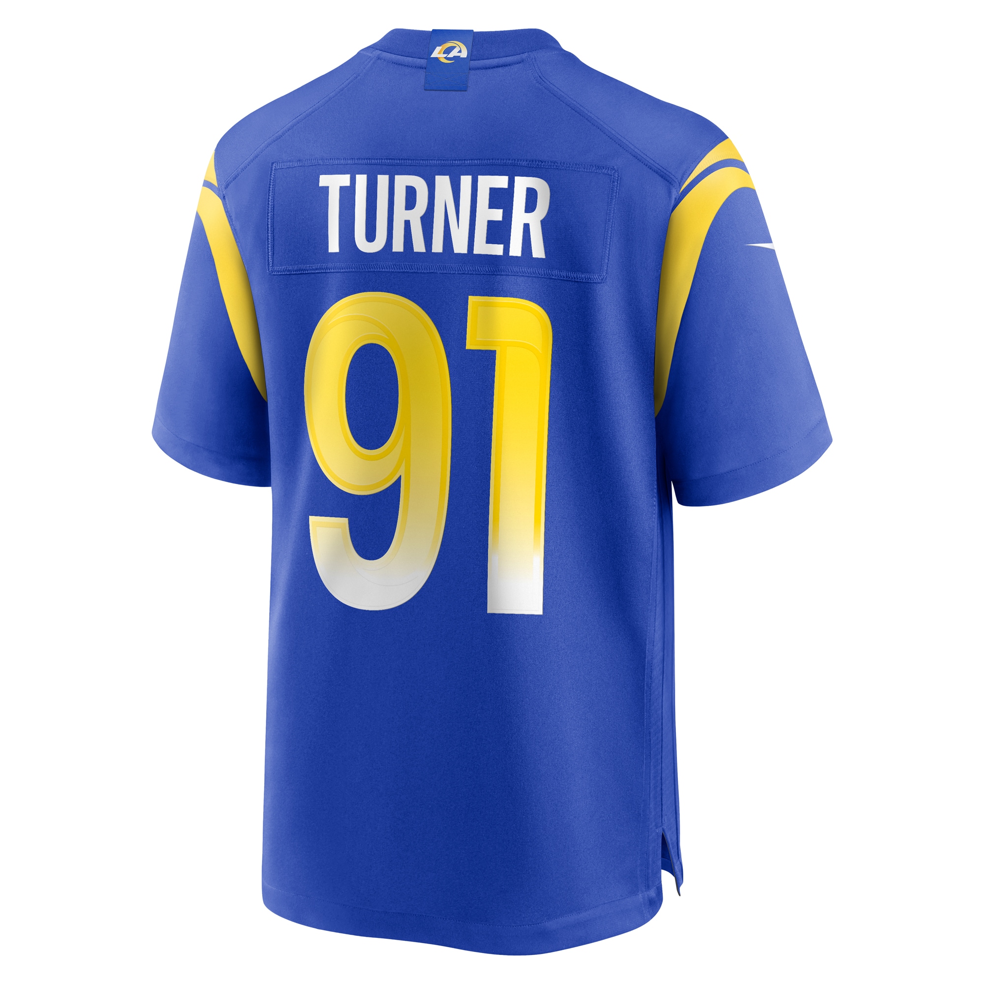 Men's Los Angeles Rams Kobie Turner Royal Home Game Jersey