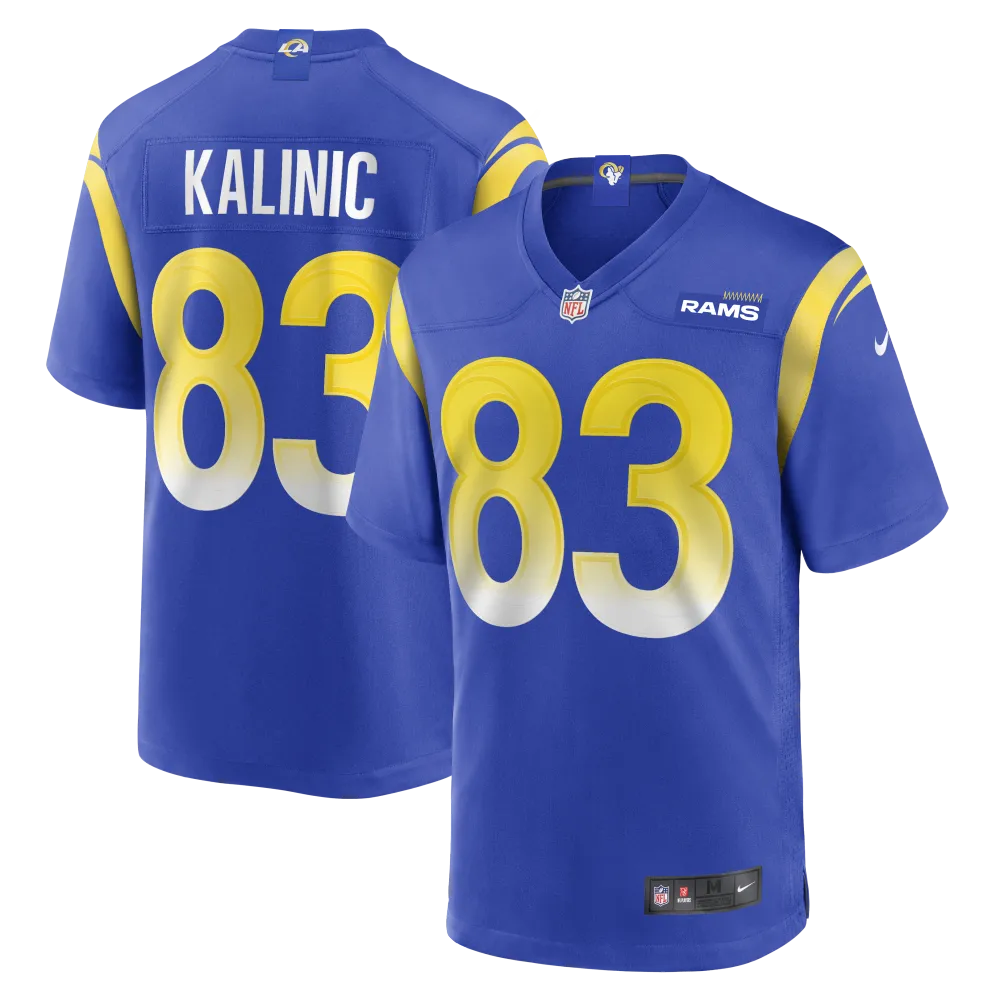 Men's Los Angeles Rams Nikola Kalinic Royal Game Jersey