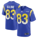 Men's Los Angeles Rams Nikola Kalinic Royal Game Jersey