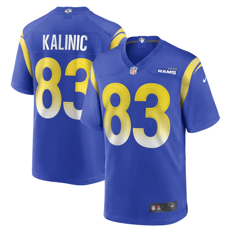 Men's Los Angeles Rams Nikola Kalinic Royal Game Jersey