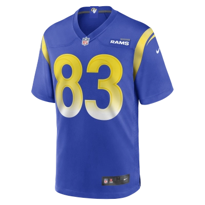 Men's Los Angeles Rams Nikola Kalinic Royal Game Jersey 02