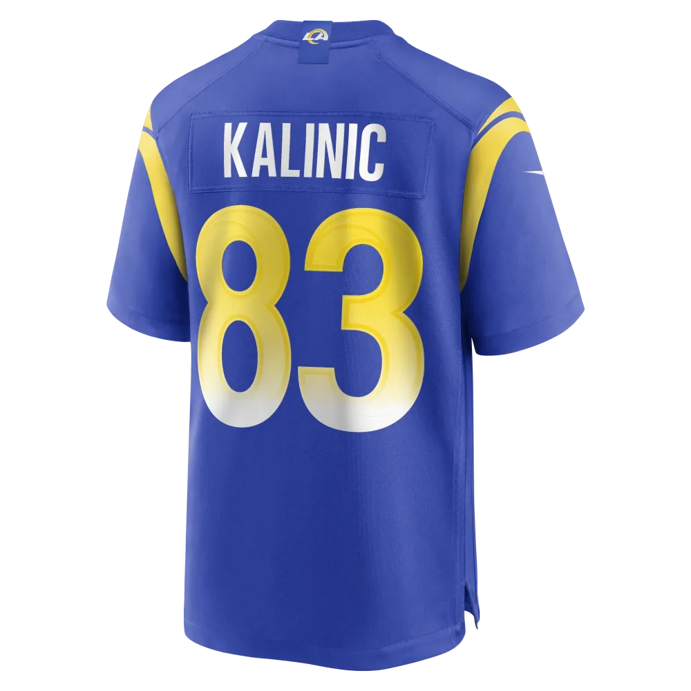 Men's Los Angeles Rams Nikola Kalinic Royal Game Jersey