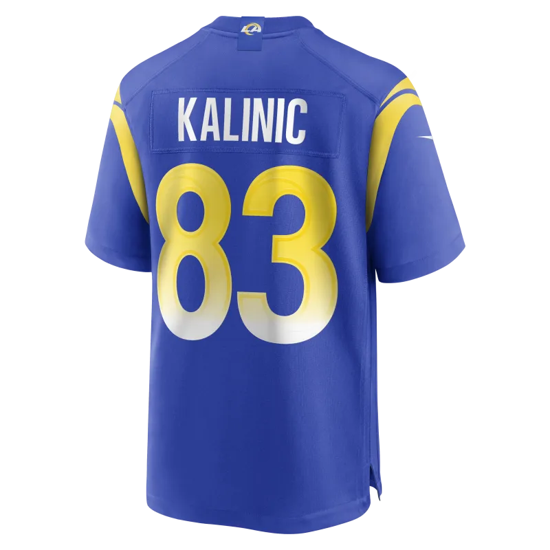 Men's Los Angeles Rams Nikola Kalinic Royal Game Jersey