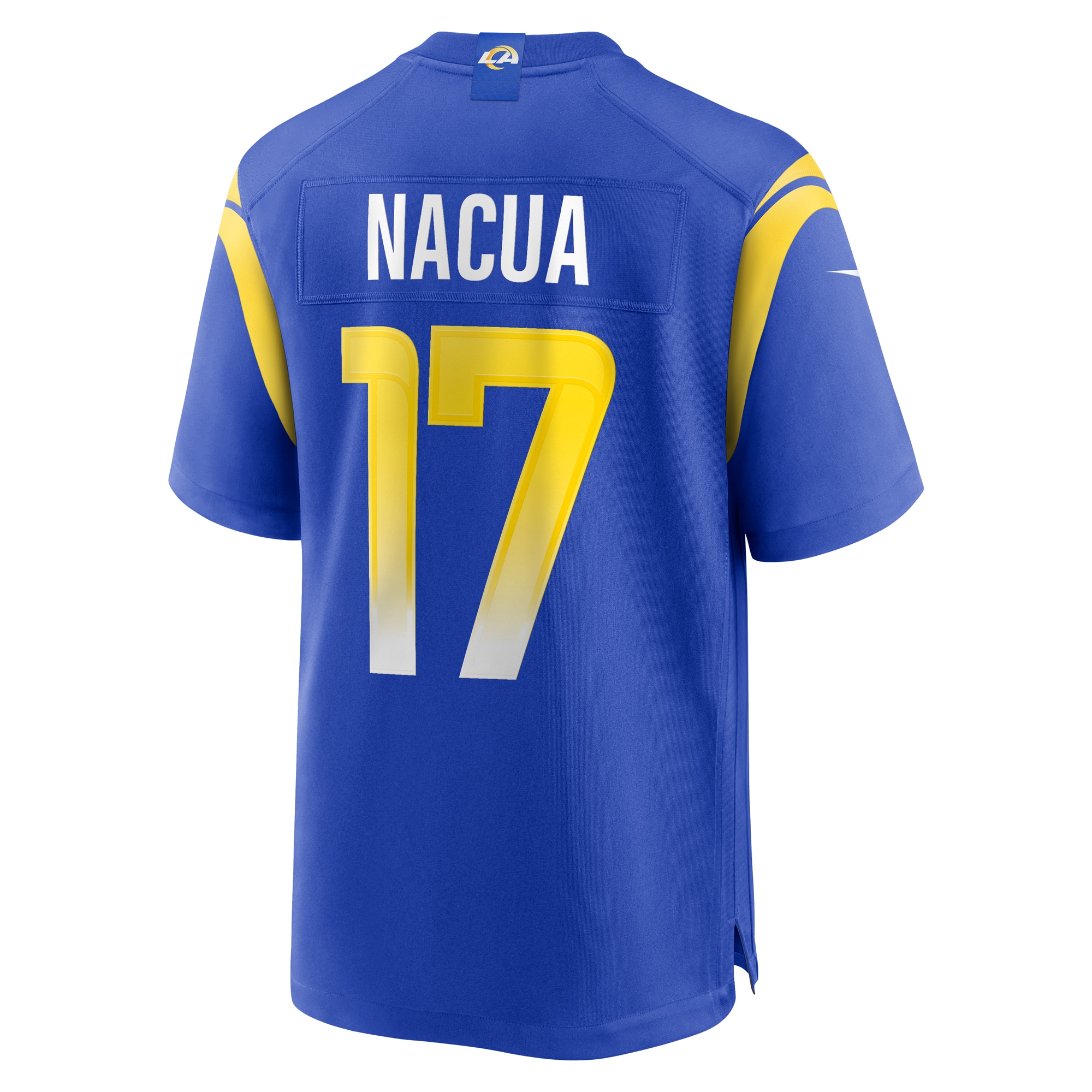 Men's Los Angeles Rams Puka Nacua Royal Home Game Jersey
