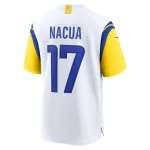Men's Los Angeles Rams Puka Nacua White Game Jersey