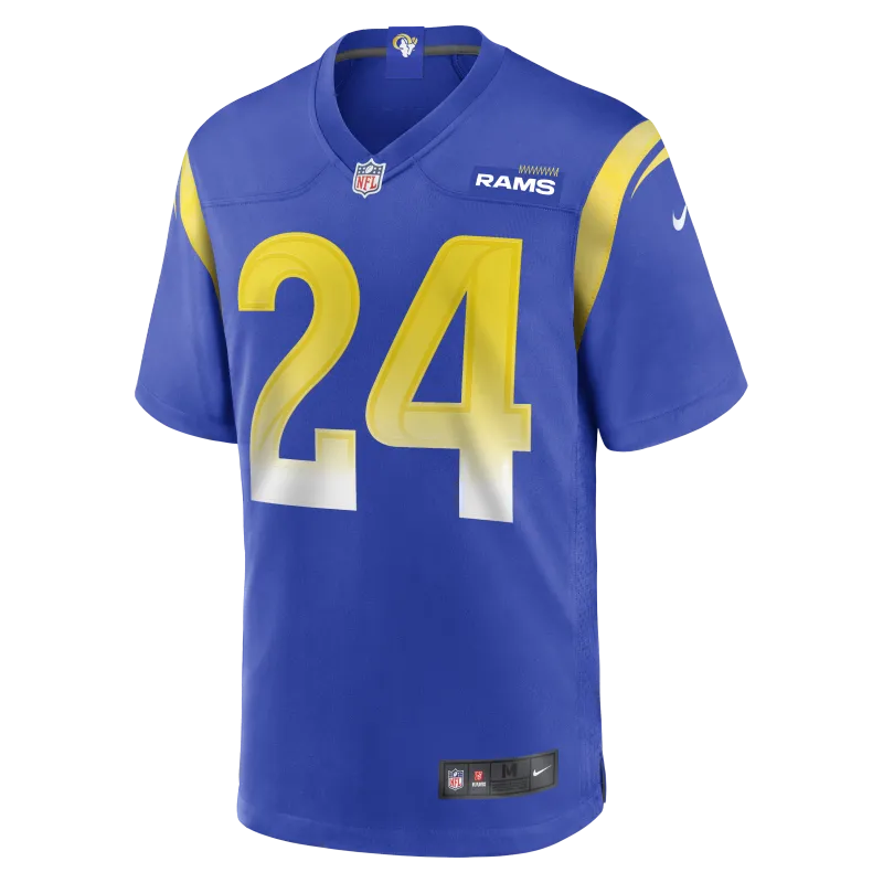 Men's Los Angeles Rams Royce Freeman Royal Game Jersey