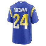 Men's Los Angeles Rams Royce Freeman Royal Game Jersey