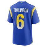 Men's Los Angeles Rams Tre'Vius Hodges-Tomlinson  Royal Team Game Jersey