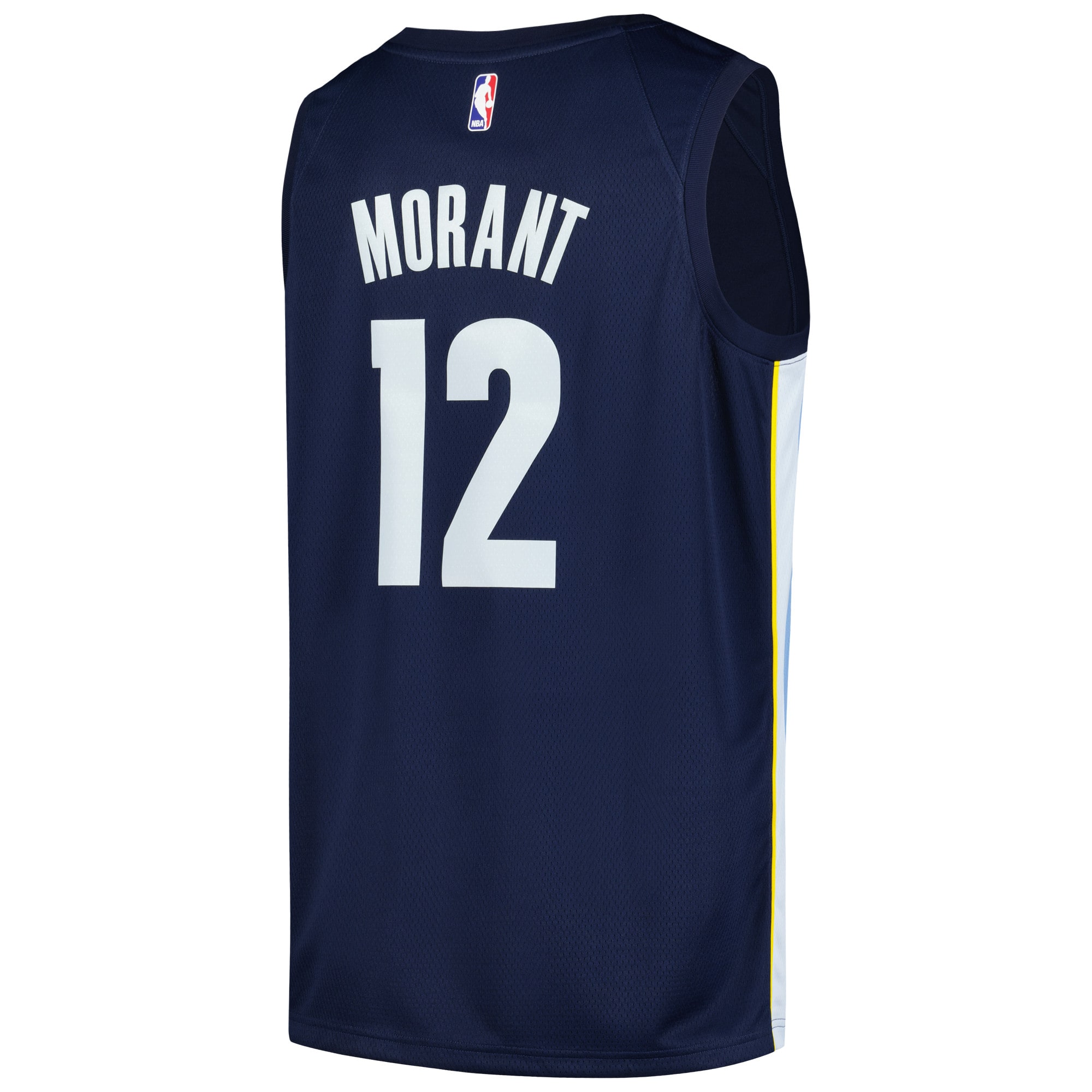 Men's Memphis Grizzlies Ja Morant Navy Swingman Jersey - Icon Edition