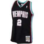 Men's Memphis Grizzlies Jason Williams Black 2001/02 Hardwood Classics Swingman Jersey