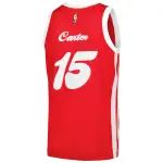 Men's Memphis Grizzlies Vince Carter Red 2015/16 Hardwood Classics Swingman Jersey