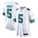Men's Miami Dolphins Jalen Ramsey White Alternate Game Jersey