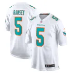 Men's Miami Dolphins Jalen Ramsey White Away Game Jersey