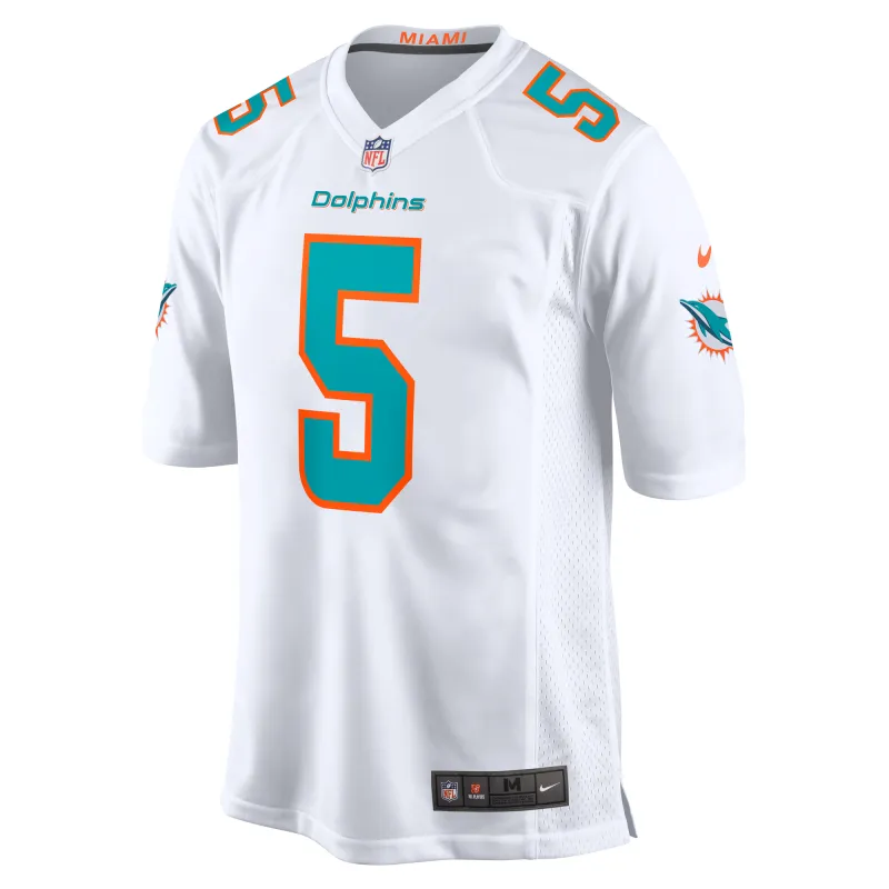 Men's Miami Dolphins Jalen Ramsey White Away Game Jersey