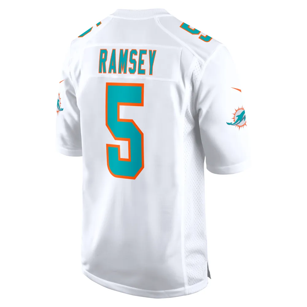 Men's Miami Dolphins Jalen Ramsey White Away Game Jersey
