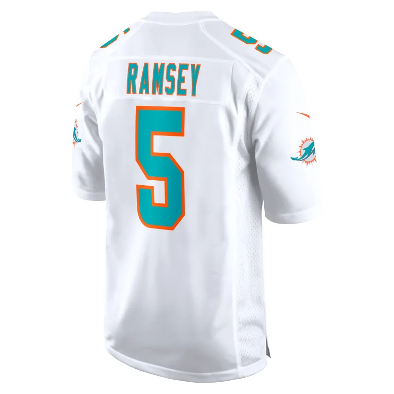 Men's Miami Dolphins Jalen Ramsey White Away Game Jersey