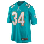Men's Miami Dolphins Parry Nickerson  Aqua Team Game Jersey