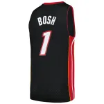 Men's Miami Heat Black 2012/13 Hardwood Classics Swingman Jersey