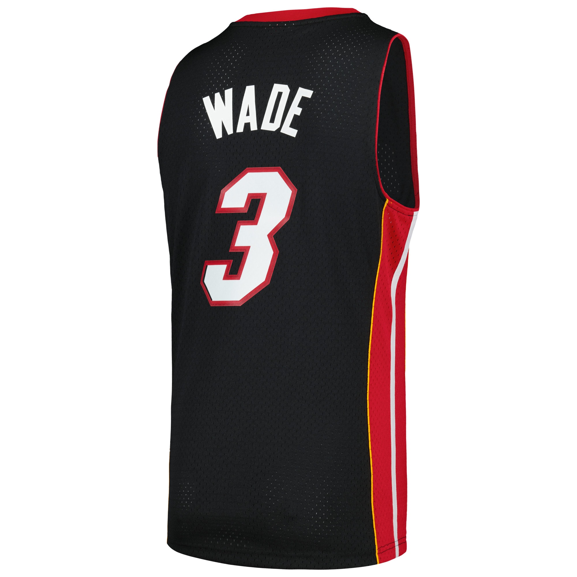 Men's Miami Heat Dwyane Wade Black 2012/13 Hardwood Classics Swingman Jersey