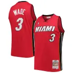 Men's Miami Heat Dwyane Wade Red Big & Tall Hardwood Classics 2005/06 Swingman Jersey