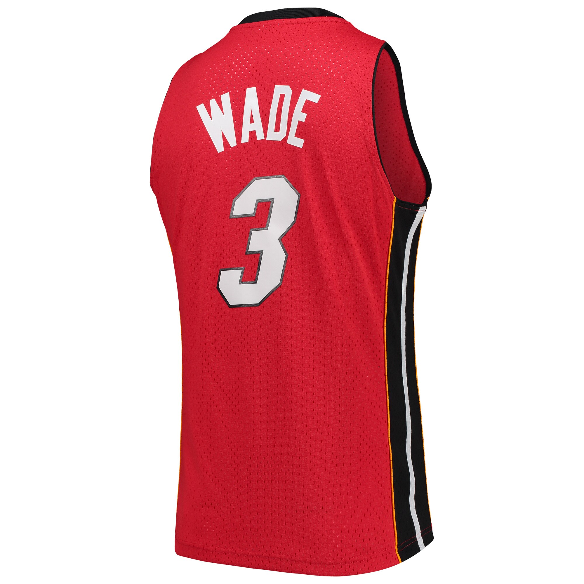 Men's Miami Heat Dwyane Wade Red Big & Tall Hardwood Classics 2005/06 Swingman Jersey