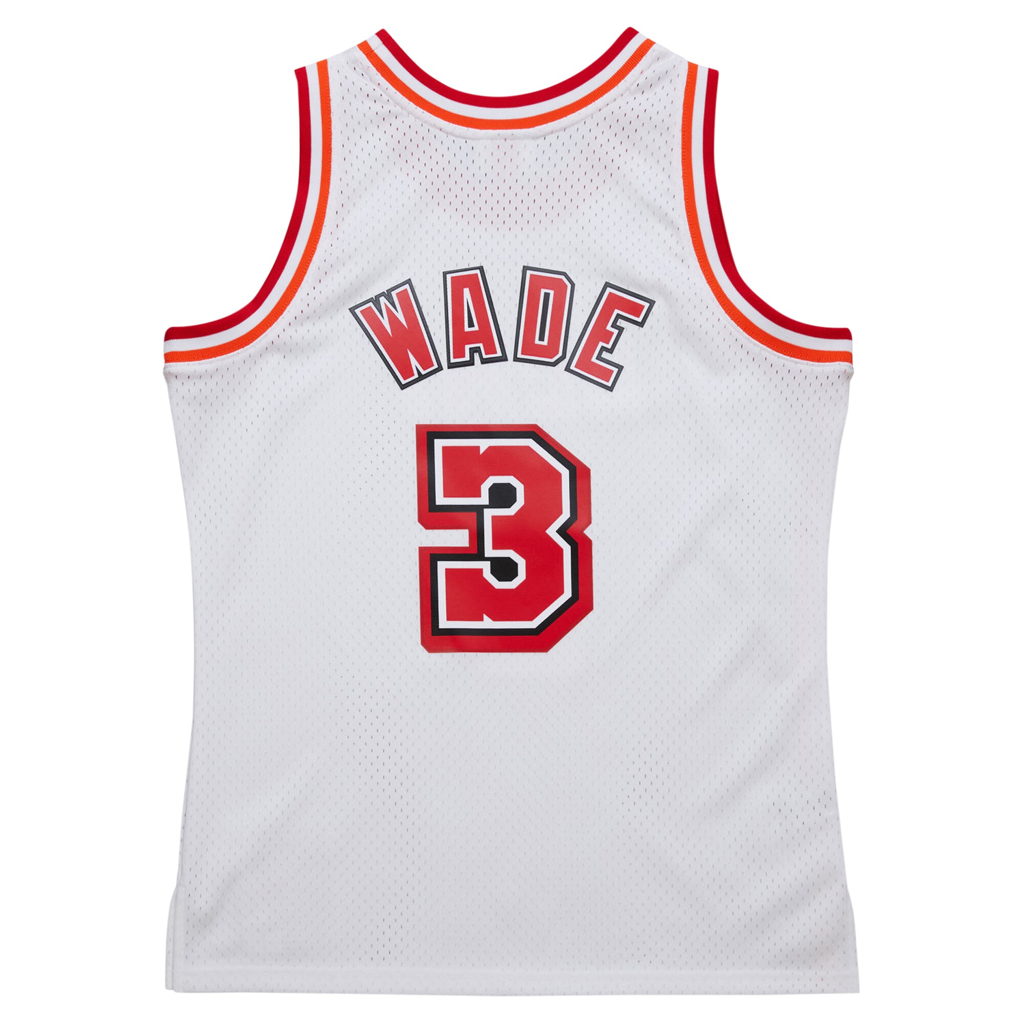 Men's Miami Heat Dwyane Wade White 2007/08 Hardwood Classics Swingman Jersey
