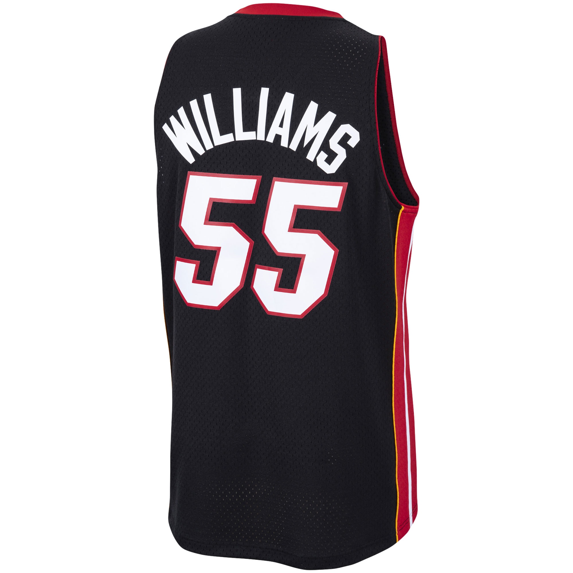 Men's Miami Heat Jason Williams Black 2005/06 Hardwood Classics Swingman Jersey