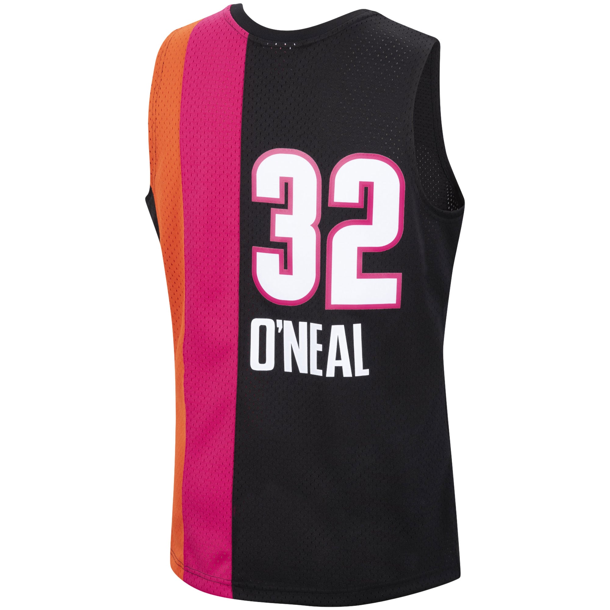 Men's Miami Heat Shaquille O'Neal Black 2005/06 Hardwood Classics Swingman Jersey