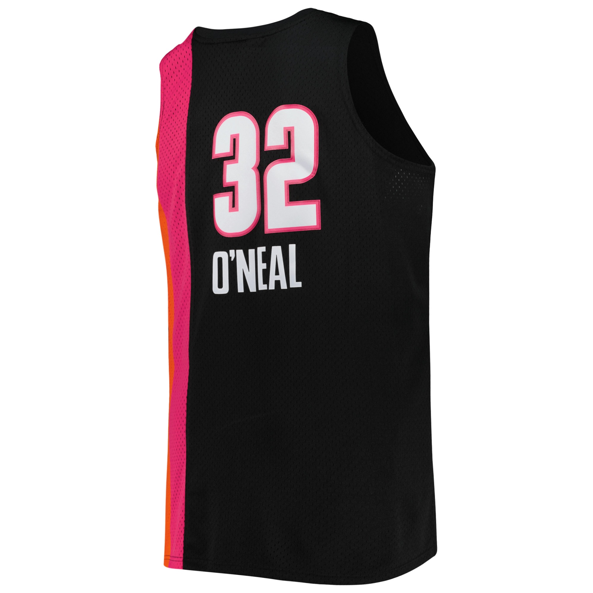 Men's Miami Heat Shaquille O'Neal Black Big & Tall Hardwood Classics 2005/06 Swingman Jersey