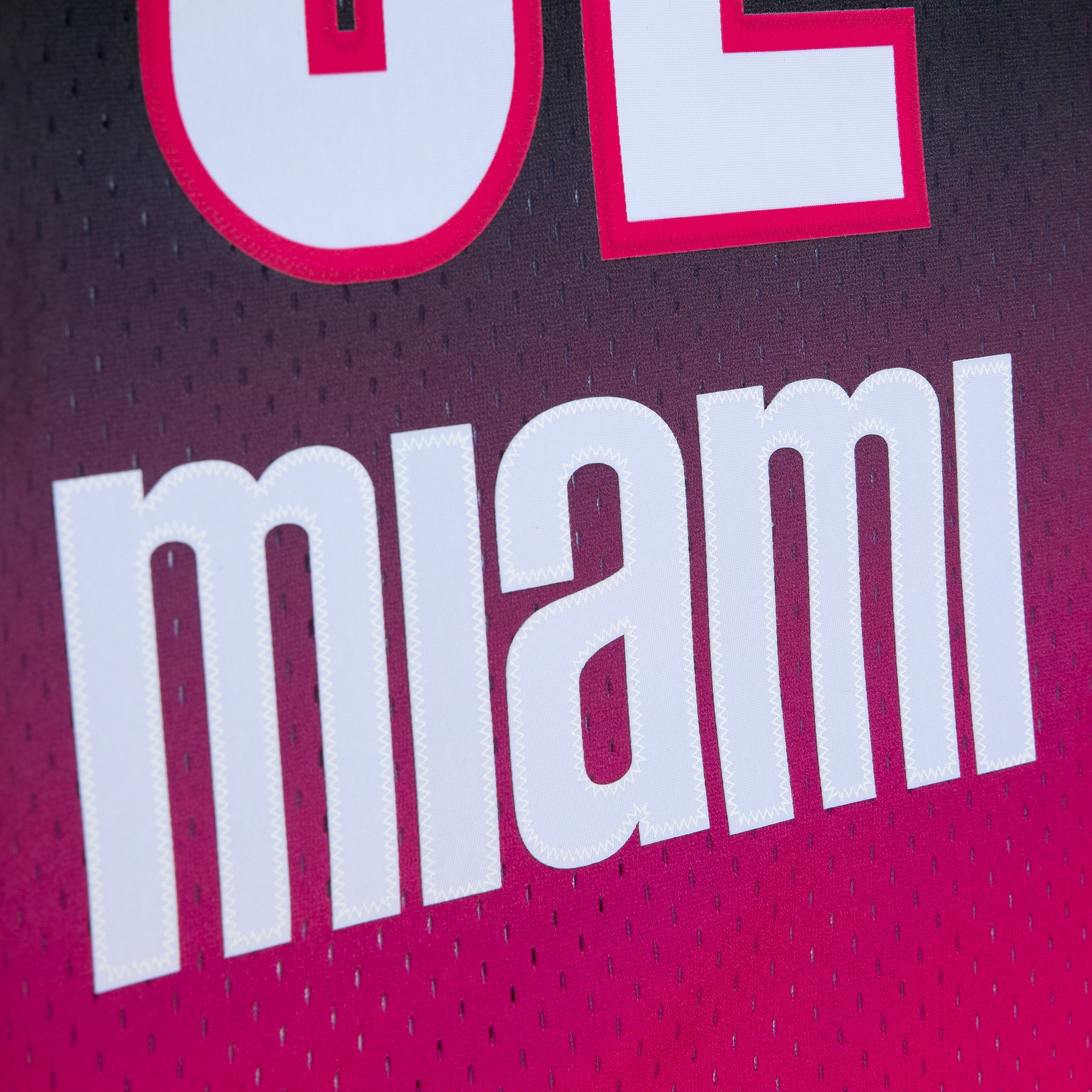 Men's Miami Heat Shaquille O'Neal Pink/Black 2005/06 Hardwood Classics Fadeaway Swingman Player Jersey