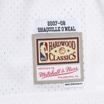 Men's Miami Heat Shaquille O'Neal White 2007/08 Hardwood Classics Swingman Jersey
