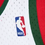 Men's Milwaukee Bucks Giannis Antetokounmpo White 2013/14 Hardwood Classics Swingman Jersey