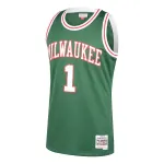 Men's Milwaukee Bucks Oscar Robertson Green 2001/02 Hardwood Classics Swingman Jersey