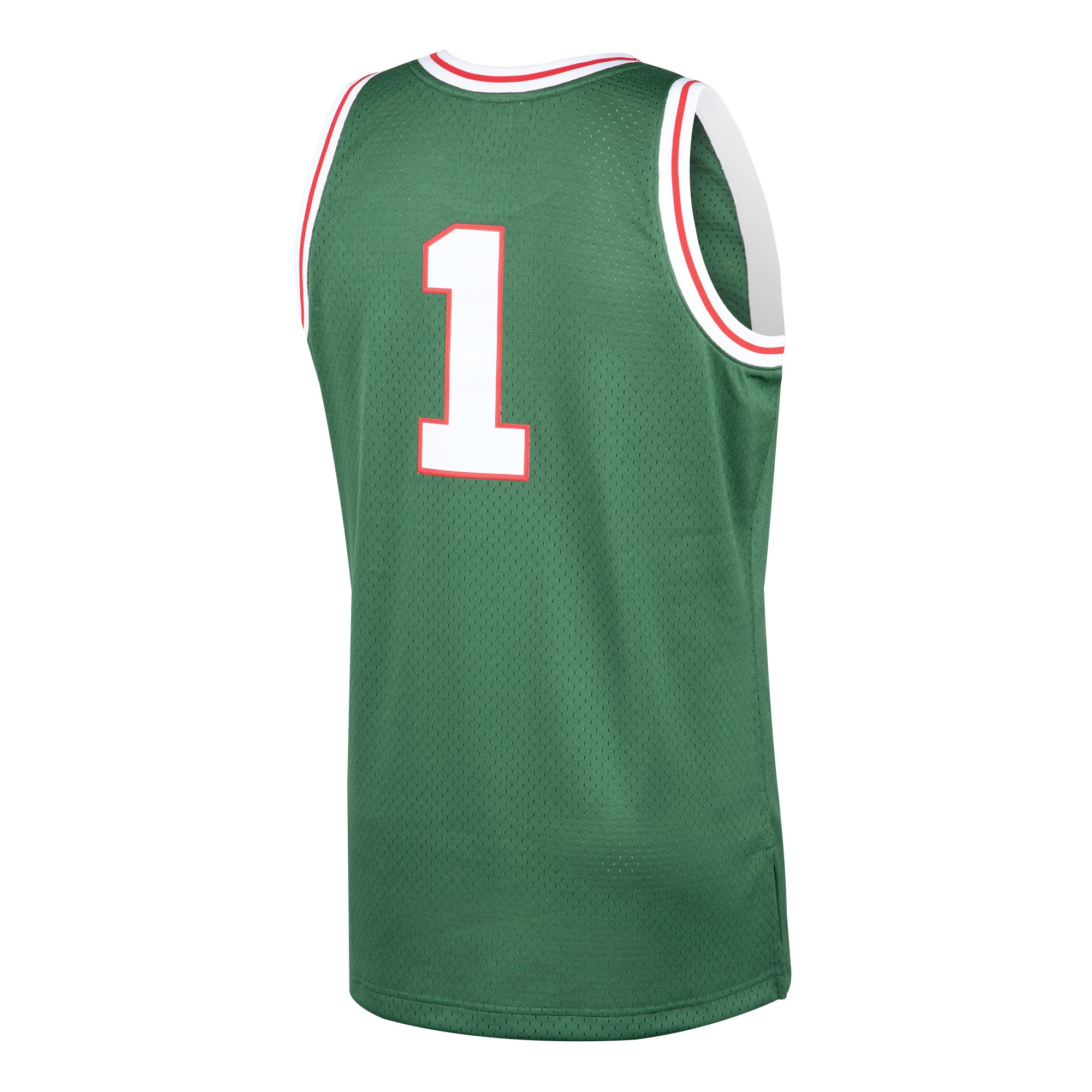 Men's Milwaukee Bucks Oscar Robertson Green 2001/02 Hardwood Classics Swingman Jersey