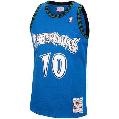 Men's Minnesota Timberwolves Wally Szczerbiak Blue 2001/02 Hardwood Classics Swingman Jersey 02