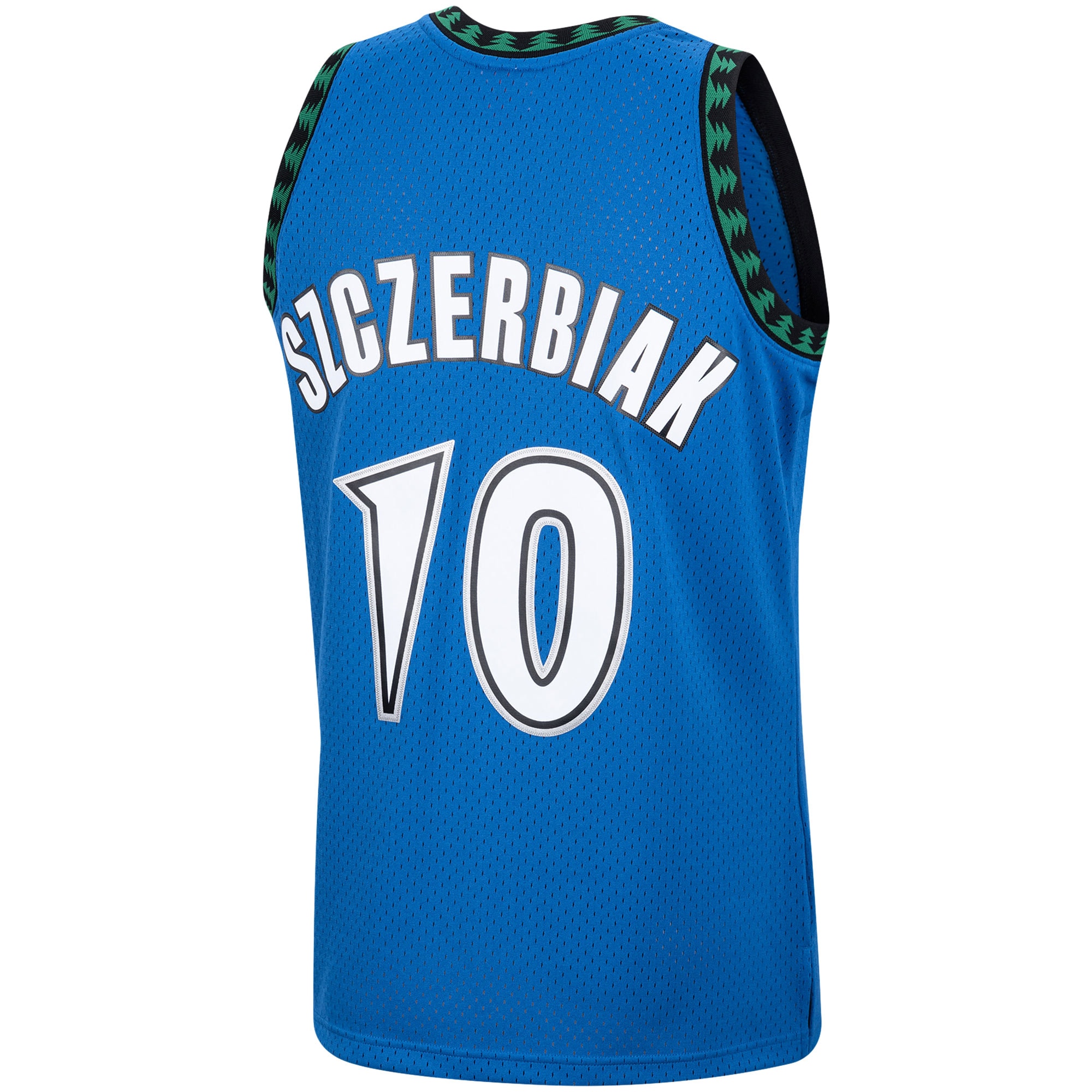 Men's Minnesota Timberwolves Wally Szczerbiak Blue 2001/02 Hardwood Classics Swingman Jersey
