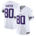 Men's Minnesota Vikings Cris Carter White Alternate Vapor F.U.S.E. Retired Player Limited Jersey