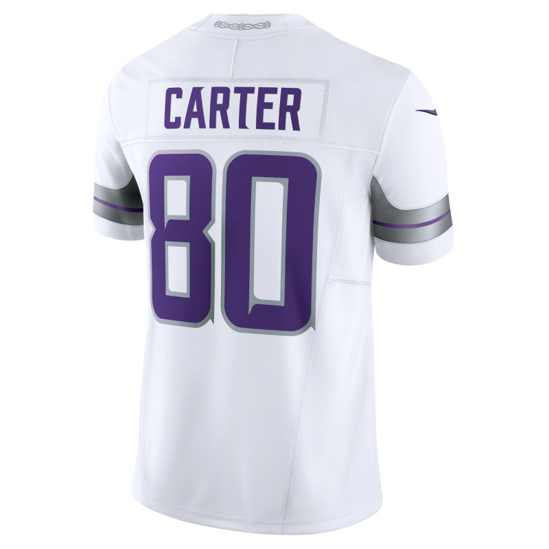 Men's Minnesota Vikings Cris Carter White Alternate Vapor F.U.S.E. Retired Player Limited Jersey