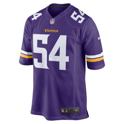 Men's Minnesota Vikings Curtis Weaver Purple Home Game Jersey 02